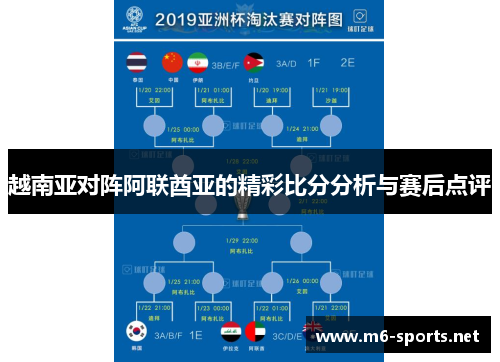 越南亚对阵阿联酋亚的精彩比分分析与赛后点评